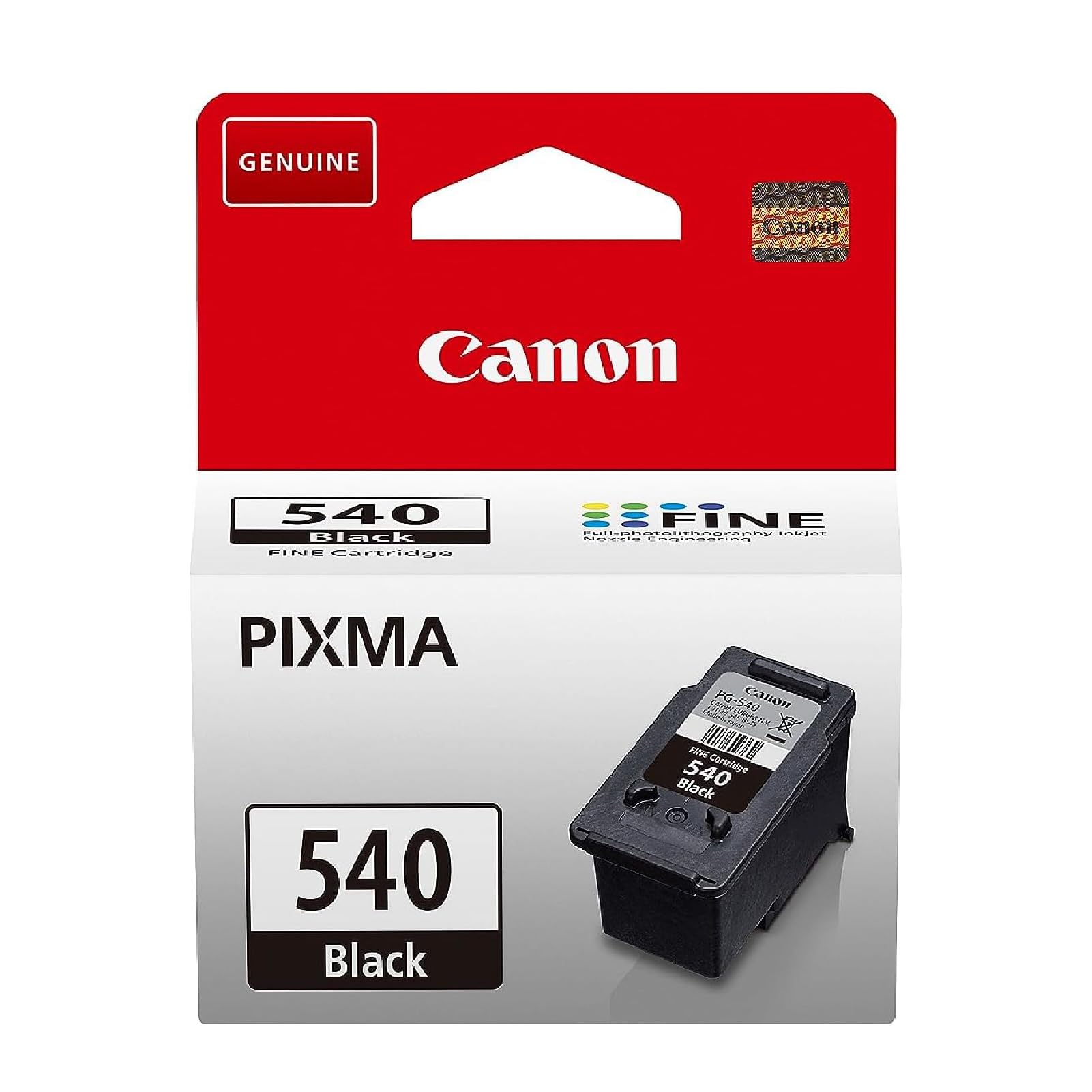 Canon Cartouche Encre - PG-​540 Cartouche d'encre d'origine pour Imprimante - Imprime jusqu'à 180 Pages A4 (1 x Cartouche Noire)