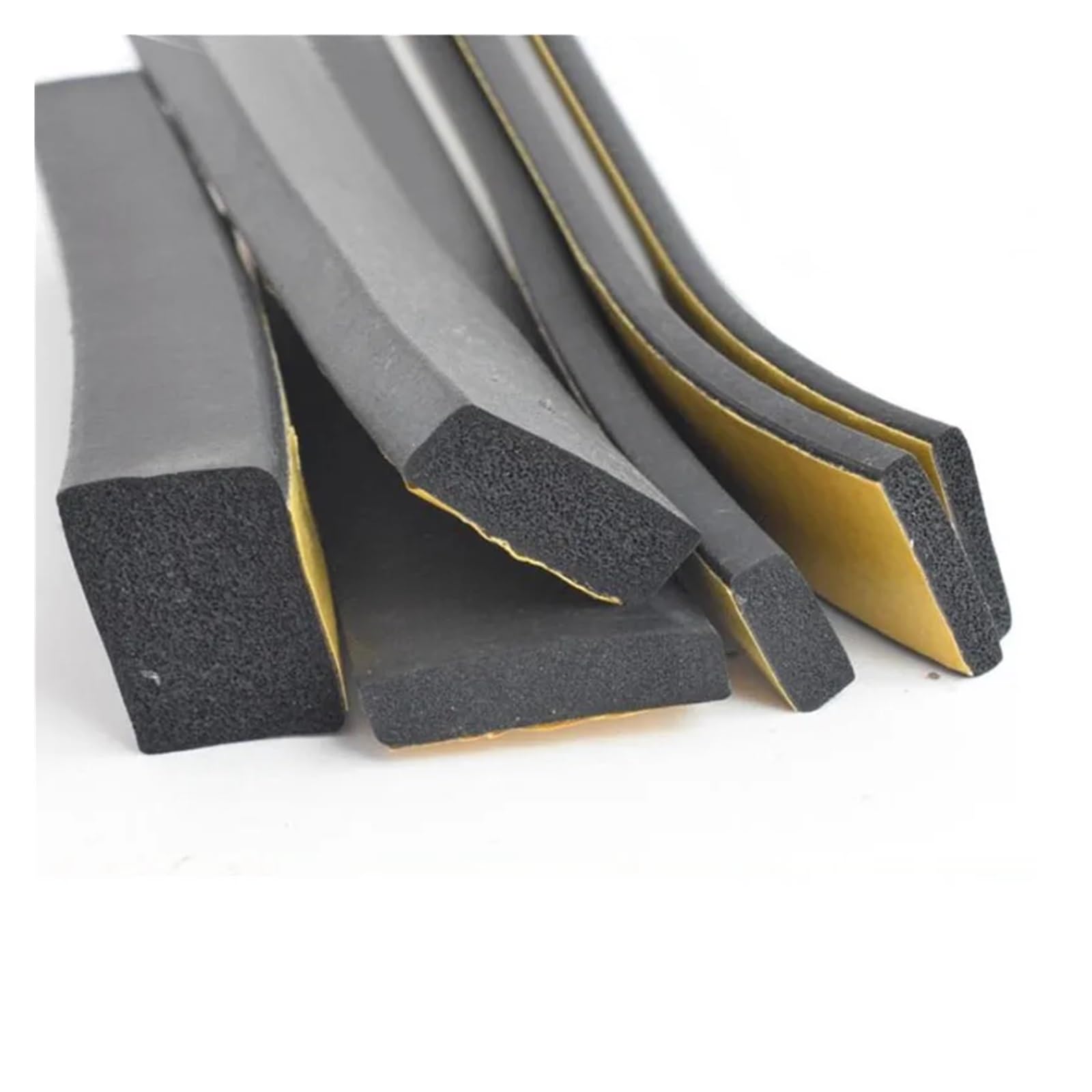 2/10 Meter EPDM-Schaum-Dichtungsstreifen, Anti-Kollisions-Streifenband, schalldichter Dichtungsstreifen, Schaumstoff-Dichtungsstreifen (Farbe : 5x25mmx10m)