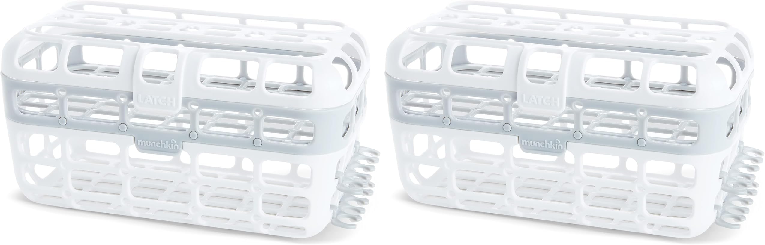 Dishwasher Basket, High Capacity | 2 Pack | Grey