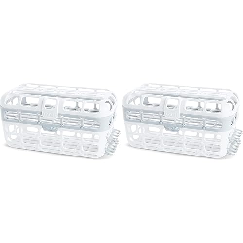 Munchkin Dishwasher Basket, High Capacity | 2 Pack | Grey