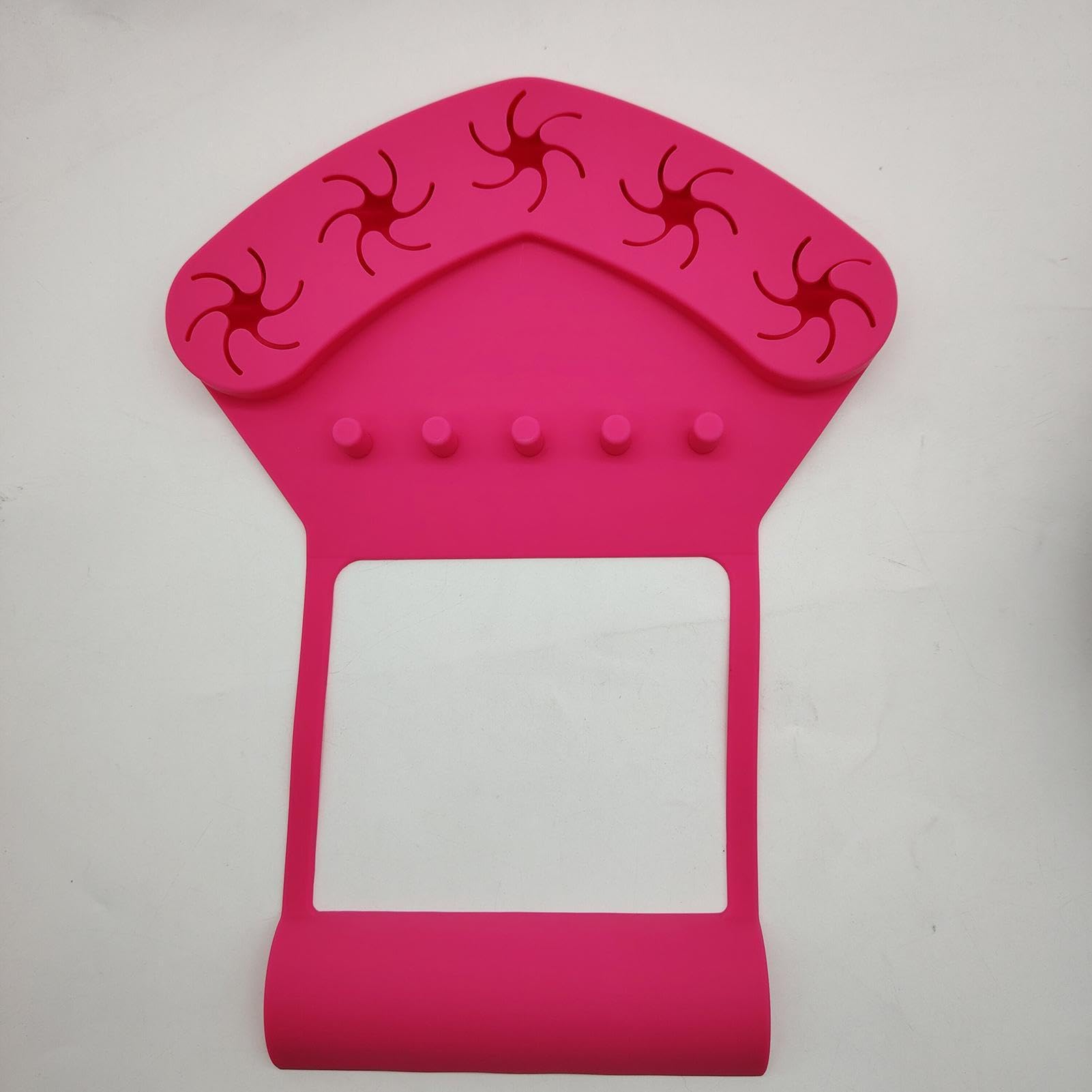 Tappetino in silicone da unghie delle mani Postazione per la manicure delle | Supporto da manicure in silicone per Donne, Trucco, Pratica, Pittura, Salone, Festa, Laboratorio