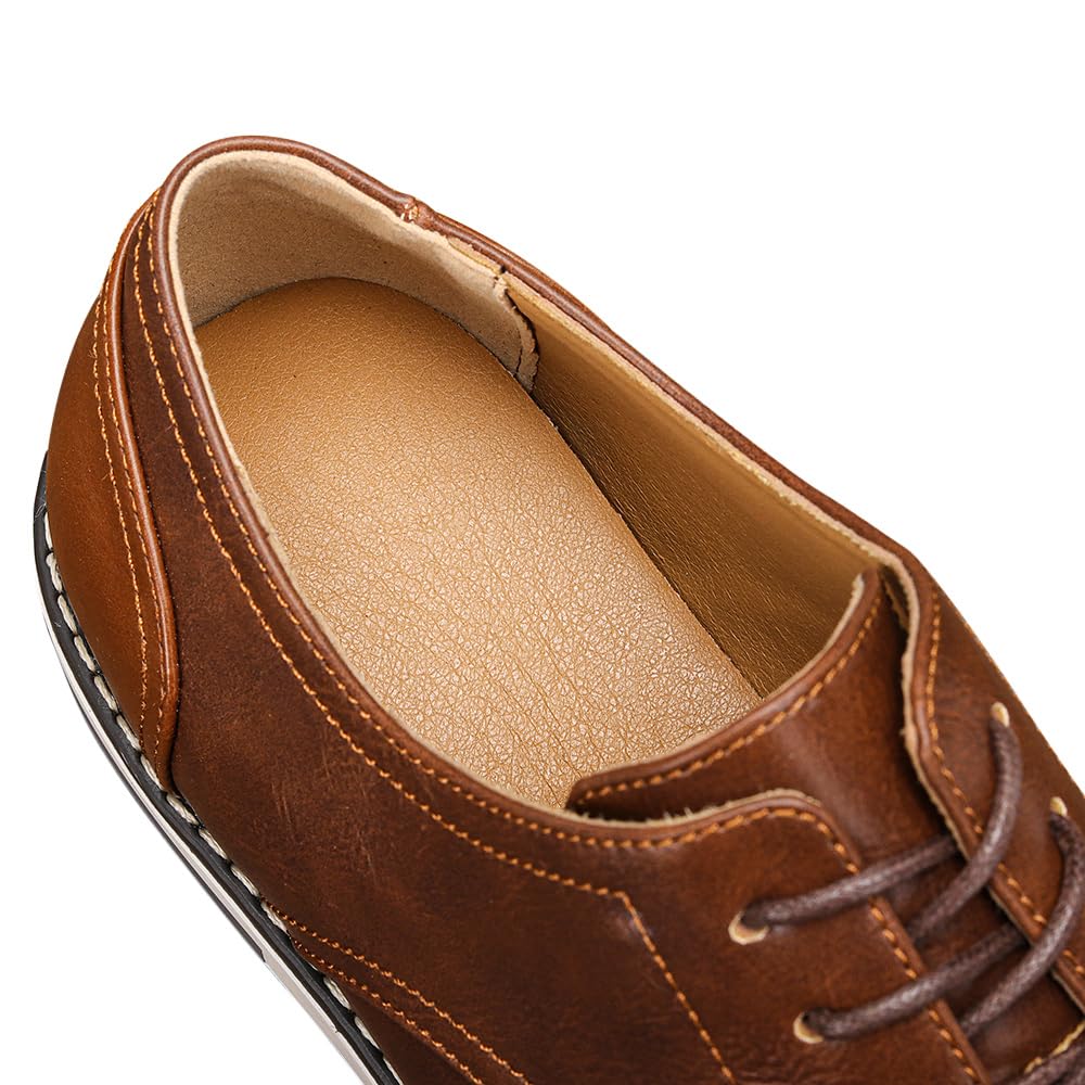 Harssidanzar Los hombres de Plain Toe Oxford Zapatos de vestir de negocios formal Zapatillas de deporte KM308EU
