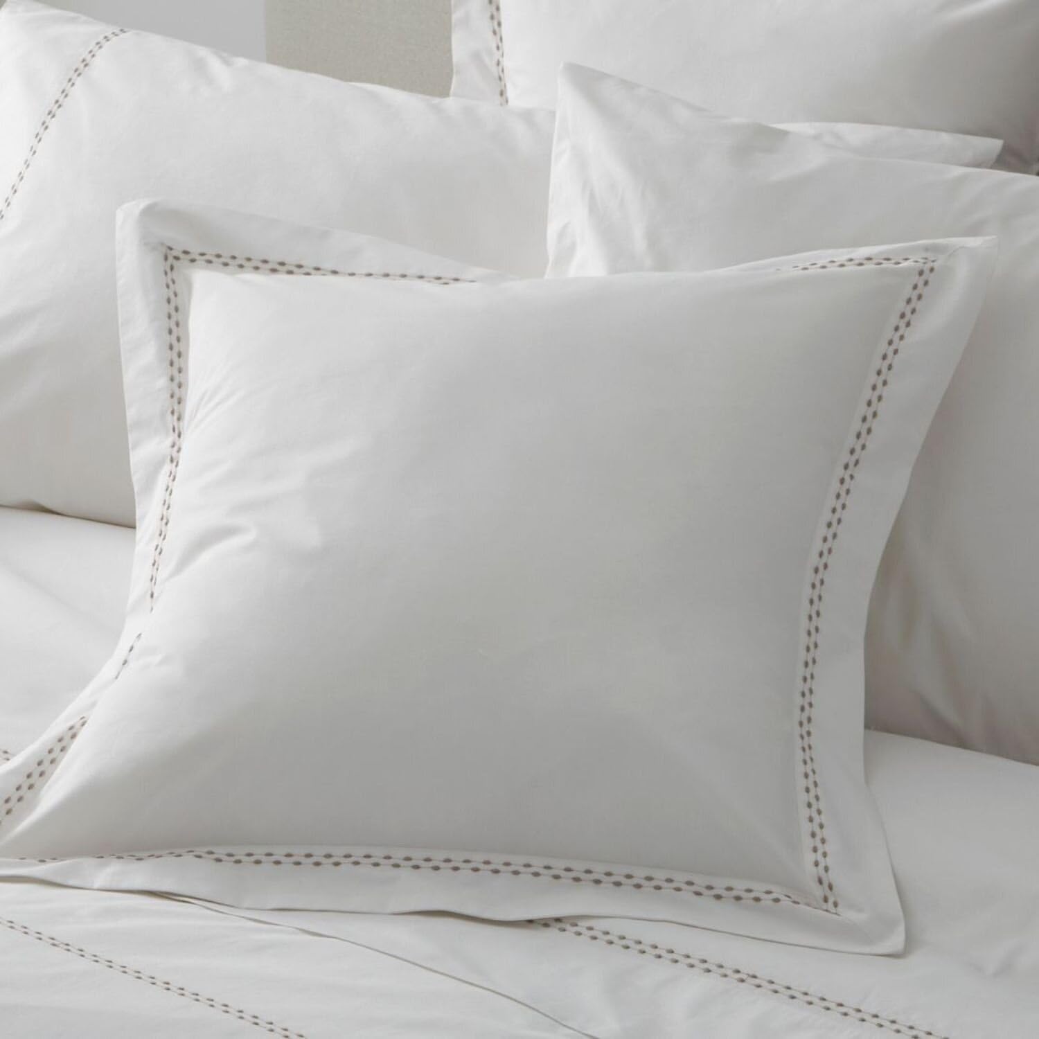 Burrito Blanco | Juego de Sábanas 100% Algodón 200 Hilos Cama 150 Blanco | 3 Piezas: Bajera, Encimera y Funda Almohada | Calidad Percal | Tacto Suave | Larga Duración
