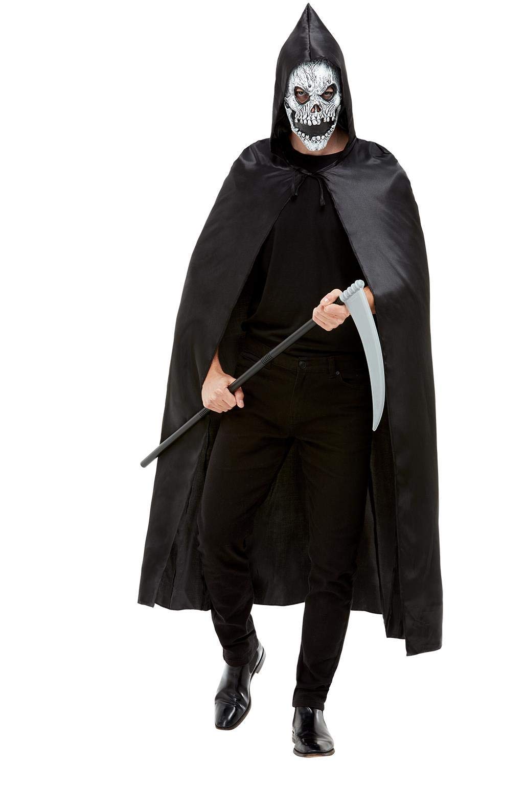 Smiffys 52079 Sensenmanscher-Set, Herren, Schwarz