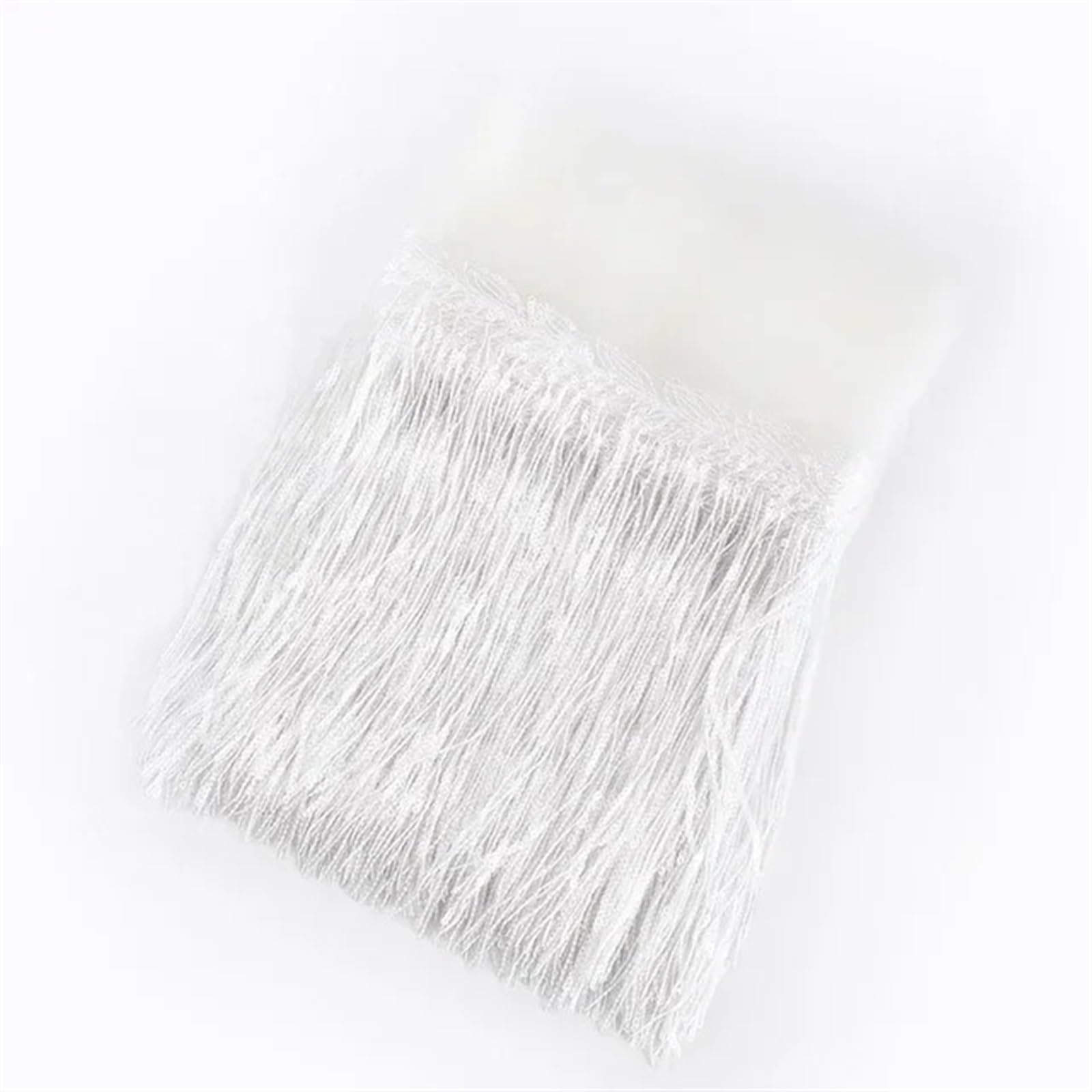 Fransenborte 1–10 Yards Meetee 18 cm Pailletten-Fransenbesatz, Quaste, glitzernde Spitzenfransen for Tanzkleidung, Kleider, dekoratives DIY-Nähzubehör