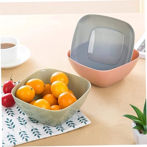 Miniatura 3 de Ensaladera Utensilios de plástico Plato de caramelo Plato de plástico Platos de plástico Tazón de cereales Tazones de sopa Tazón de frutas Tazón de