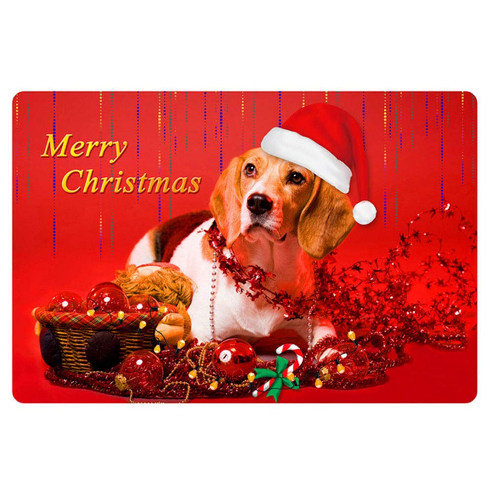 Area Rug Christmas Patterned for Living Room Bedroom Kitchen Door Mat