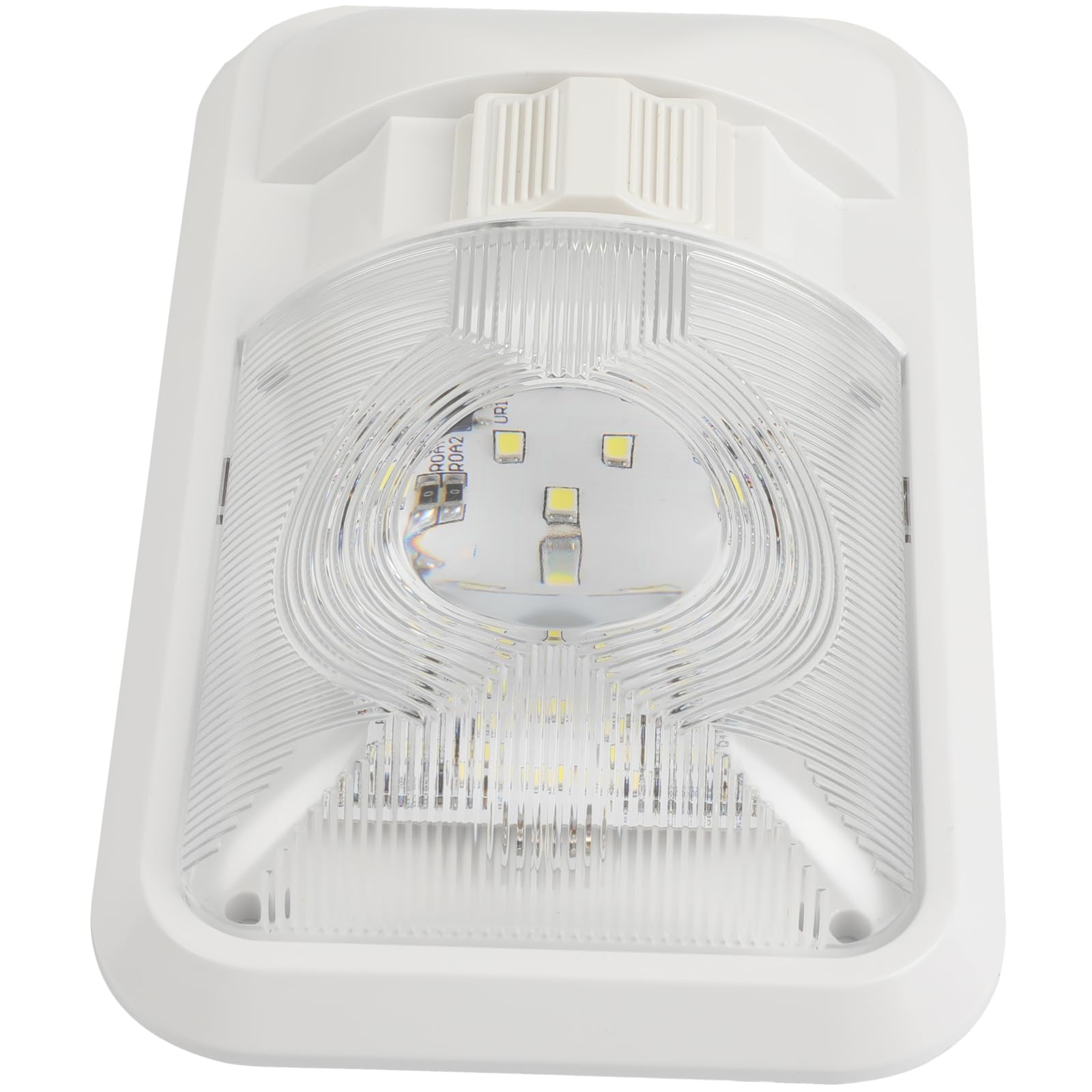 LBRST Single Dome RV Interior Lighting 12V Led RV Ceiling Dome Light 420LM RV Interior Lighting Light Fixtures for Trailer Camper with Switch for RV Car Trailer Camper Boat, Natural White