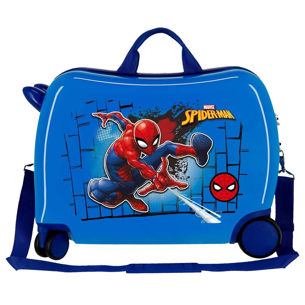 Marvel Spiderman Red, czerwony, 50x39x20 cms, Walizka dziecięca