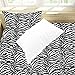 coppia federe per cuscini letto 100 % puro cotone 50x80 fantasia zebrata - PRODOTTO MADE IN ITALY (ZEBRATO)