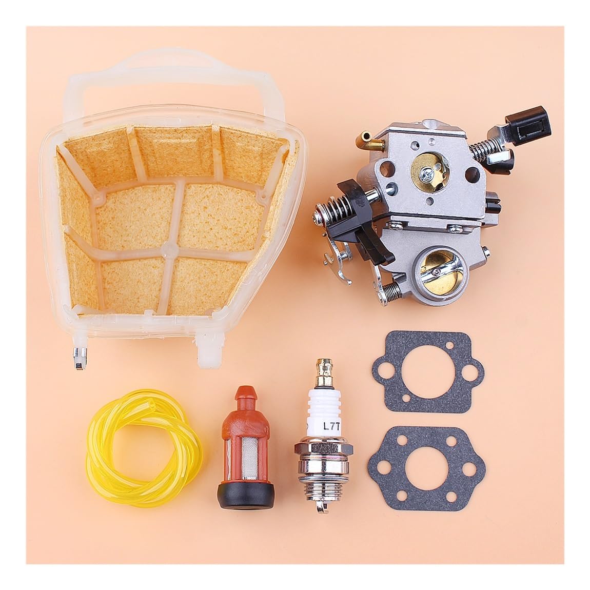 Kit de Puesta a Punto de carburador Compatible con Motosierra ST MS311 MS391 MS362, Filtro de Combustible, carburador, Motosierra, Gasolina, Piezas de Repuesto for Motosierra.