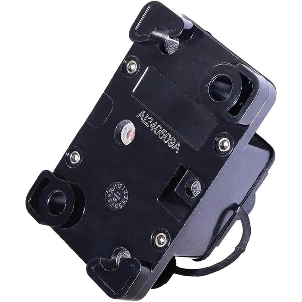 Interruttore Automatico A Ripristino Manuale 30-250A Protezione Da Sovraccarico Impermeabile Ad Alta Tensione IP67 Con Interruzioni Di 3/8 Perni Componenti elettrici(50A)