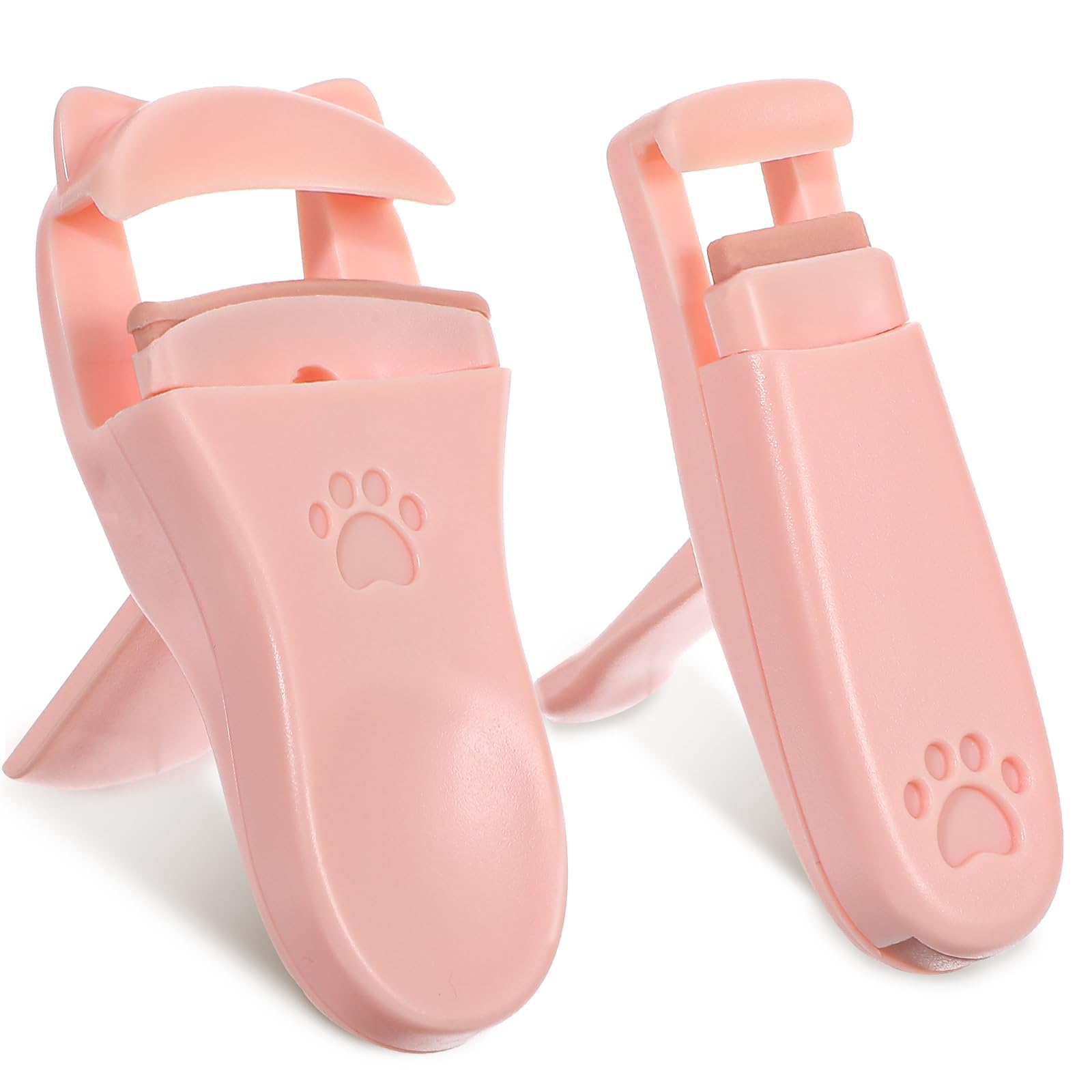 Sibba2 Pieces Cute Eyelash Curler, Professional Lash Lift Eyelash Curling Tool with Corner Curler for Women Girls Lashes Long-Lasting Curling