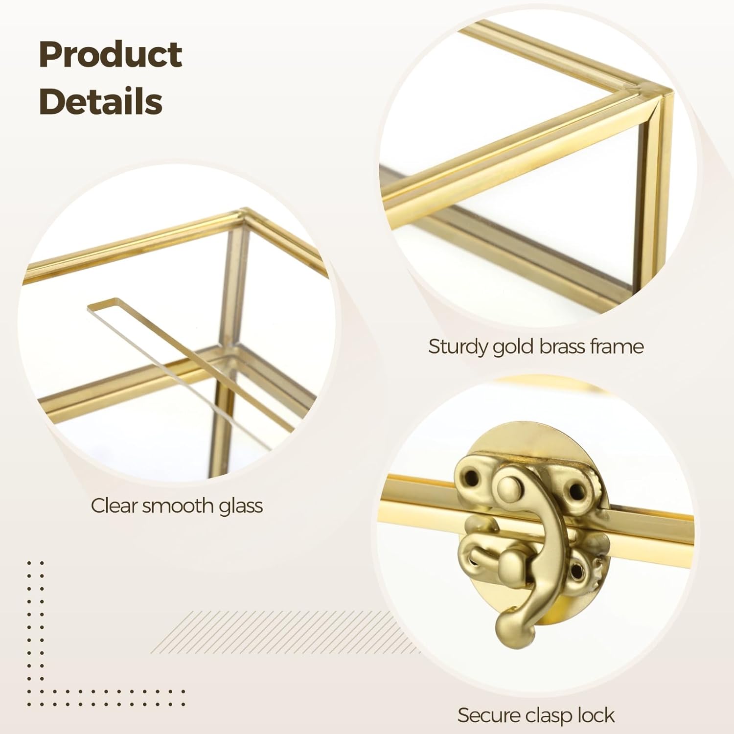 Gold Acrylic Wedding Card Box with Lock and Slot 10.2'' Large Clear Card Box Gift Card Storage Box Perfect for Wedding Receptions Baby Shower Birthday Party Bridal Shower