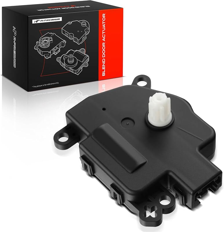 Atuador da porta de mistura do aquecedor HVAC A-Premium 604-241 – Conector de 5 pinos