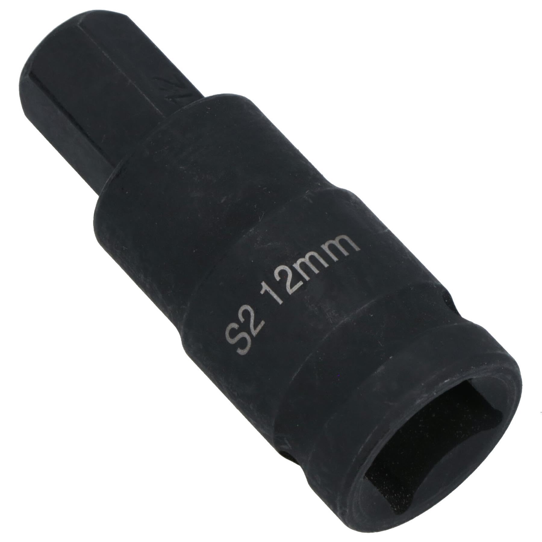 Ab Tools M12 X 55Mm 1/2In Drive Short Impact Impacted Allen Hex Key Socket 12Mm