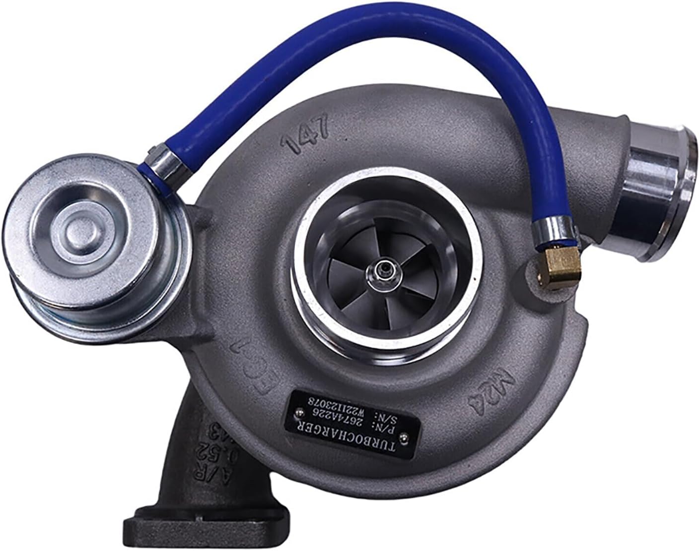 FridayParts Replacement Turbocharger 237-3786 2373786 Compatible for Caterpillar 3054C C4.4 414E 416D 424D 428F 430D