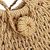 Straw-Bags-for-WomenHand-woven-Straw-Top-handle-Bag-with-Round-Ring-Handle-Summer-Beach-Rattan-Tote-Handbag YYW Straw Bags for Women,Hand-woven Straw Top-handle Bag with Round Ring Handle Summer Beach Rattan Tote Handbag (Khaki) One Size