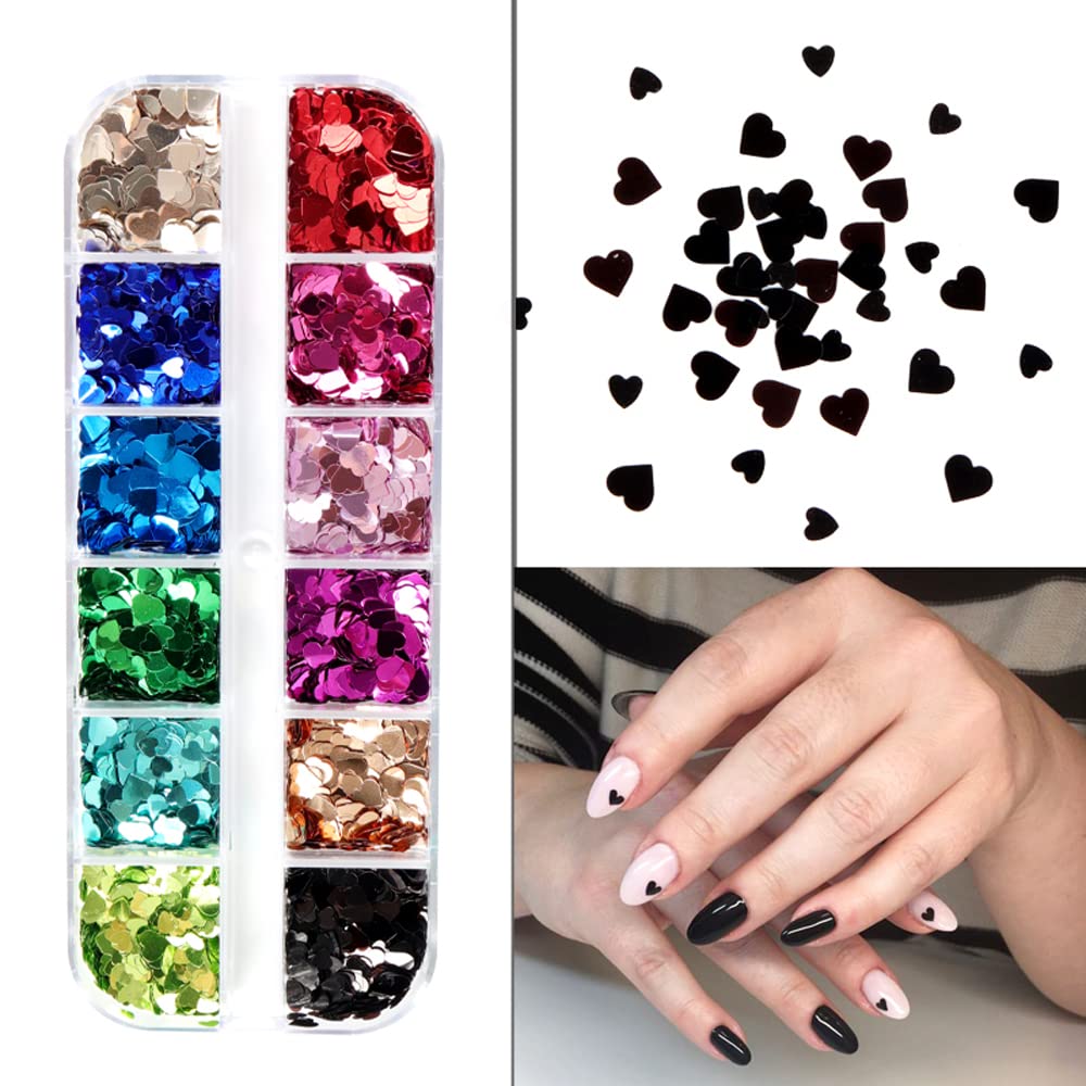 Nail..Heart４♡ NAIL ART Star & Heart Assorted SP57-04 - TDI, Inc
