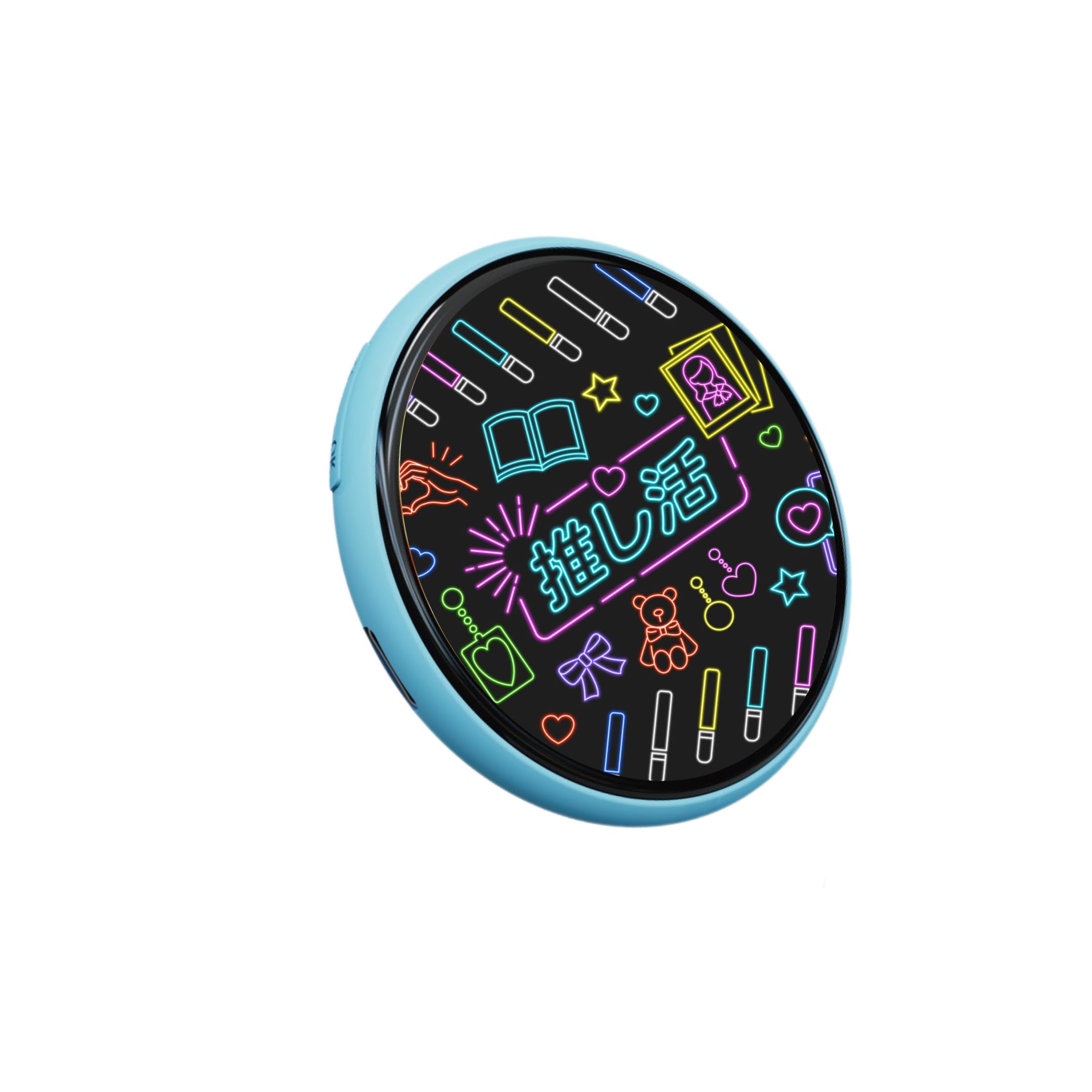 Amazon.co.jp: Beambox E-Badge デジタルバッジ スマートバッジ 推し活