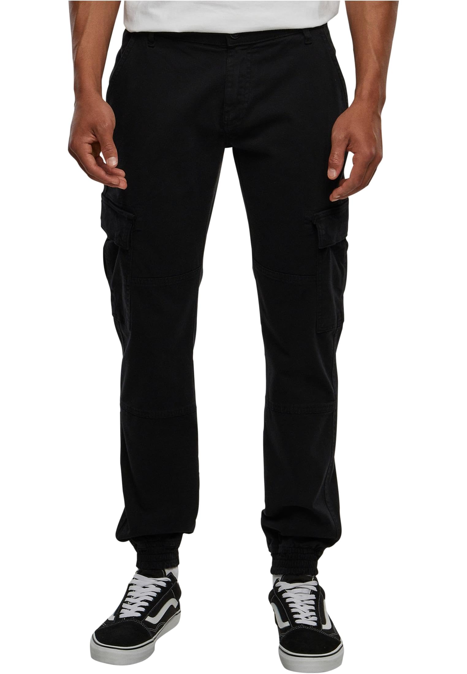 Urban Classics - Washed Twill Cargo pants - Taille, 31 inch - Black