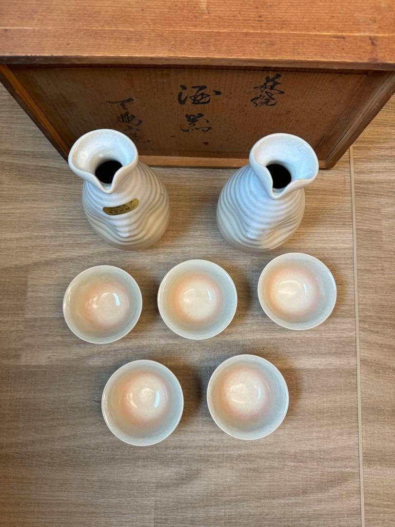 1504 萩焼 酒器セット 徳利2 猪口5 萩焼 徳利」の人気商品