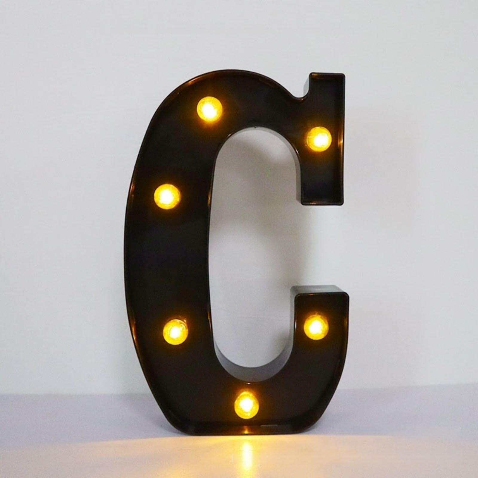 Mateju Light Up Letters Black (21.8cm,C)