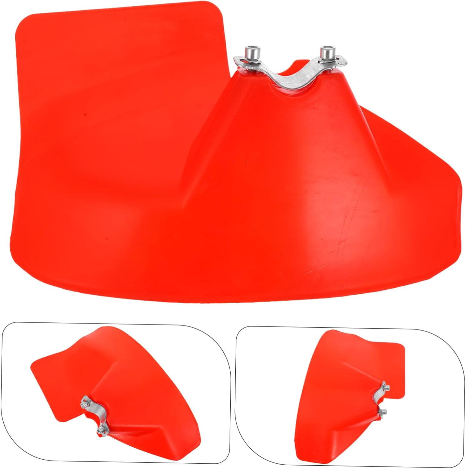 Sosoport 2pcs Grass Trimmer Guards Easy Installation Lawn Mower Accessories for Agricultural Use Lightweight Design for Compact Storage