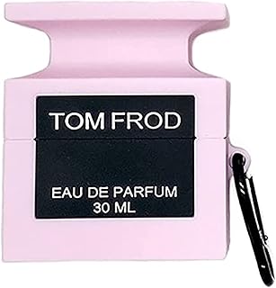 جراب اير بود برو سيليكون علي شكل زجاجة توم فرود مقاوم للصدمات - بينك