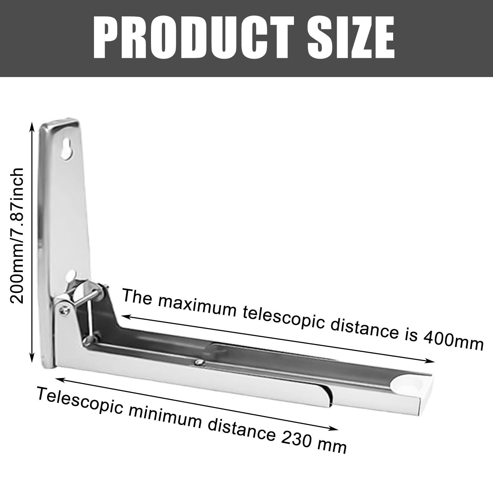 2 supporti per microonde in acciaio inox, universali, con braccia allungabili, pieghevoli, per forno a microonde, per la maggior parte dei forni a microonde