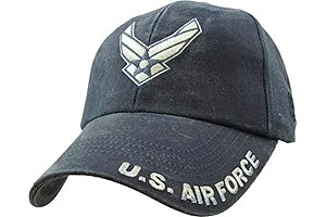 Eagle Crest United States Airforce USAF Wings Navy Embroidered Cap
