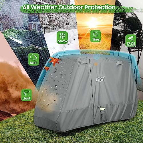 10L0L Upgrade 4 Passeggeri Golf Cart Cover Adatto