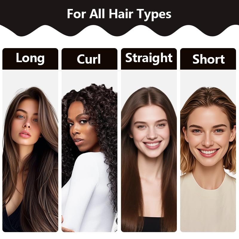 Heatless Curls Overnight Set of 3 with 1 Scarf - Heatless Hair Curler, Overnight Blowout Rods for Blowout Look Long Hair (Pink)
