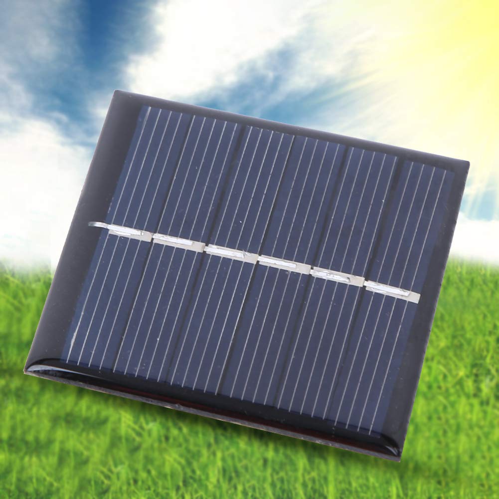 Pannello solare in silicio da 4 pcs 3v 168MA, 54x54mm/2.1x2.1in a energia solare Mini celle solariSistema fai -da -te Kit Emergenza Caricatore portatile portatile