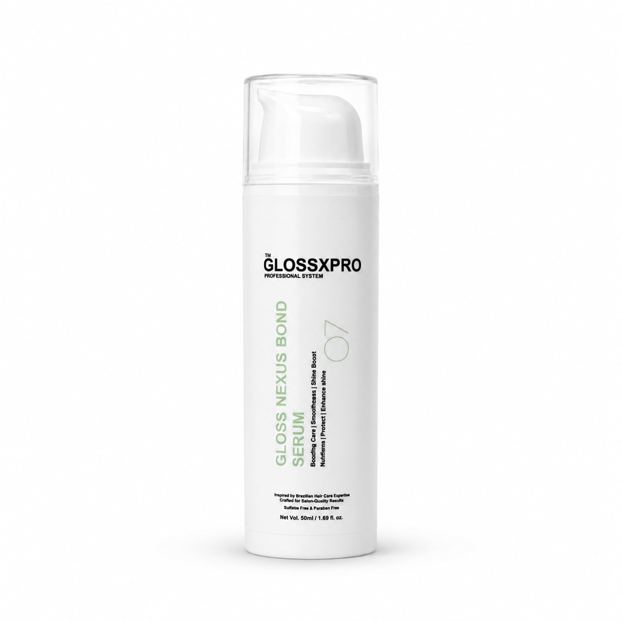 GLOSS X PRO Gloss Nexus Bond Serum for Frizzy, Dry & Damaged Hair | Anti-Frizz Hair Serum for Smooth, Shiny & Sleek Hair | Humidity Protection & Bond Support Formula-image-22