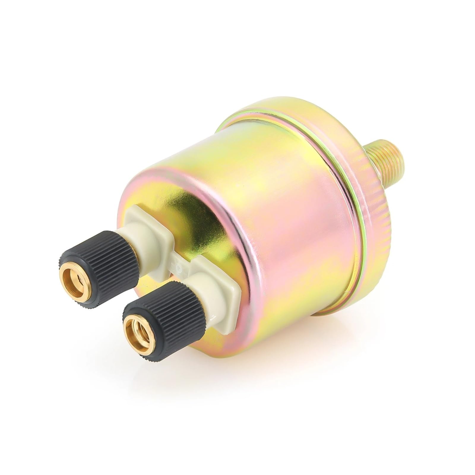 Cyfrowa temperatura oleju 2 w 1 + wskaźnik ciśnienia oleju Zielona czerwona dioda LED 52 mm Wskaźnik z czujnikiem do łodzi samochodowej 12V24V Wielokolorowy wyświetlacz(Green LED BN)