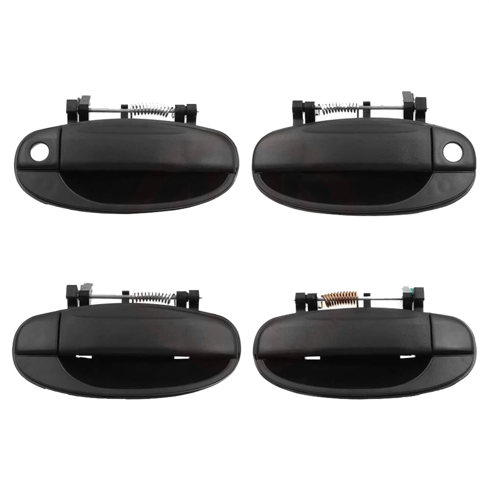 Lzbzhb Set Of 4Pcs Car Exterior Outsidedoor Handle Car Exterior Door Handle Decoration For Pontiac For G3 2009 2010(Set Of 4Pcs)