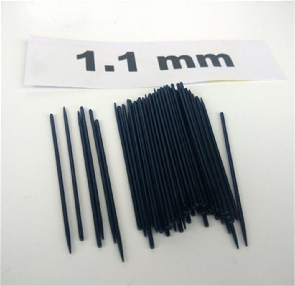 SDWL Flute Clarinet Oboe Saxophone Needle Spring Repair Parts 1.1mm Pack of 20 Pieces