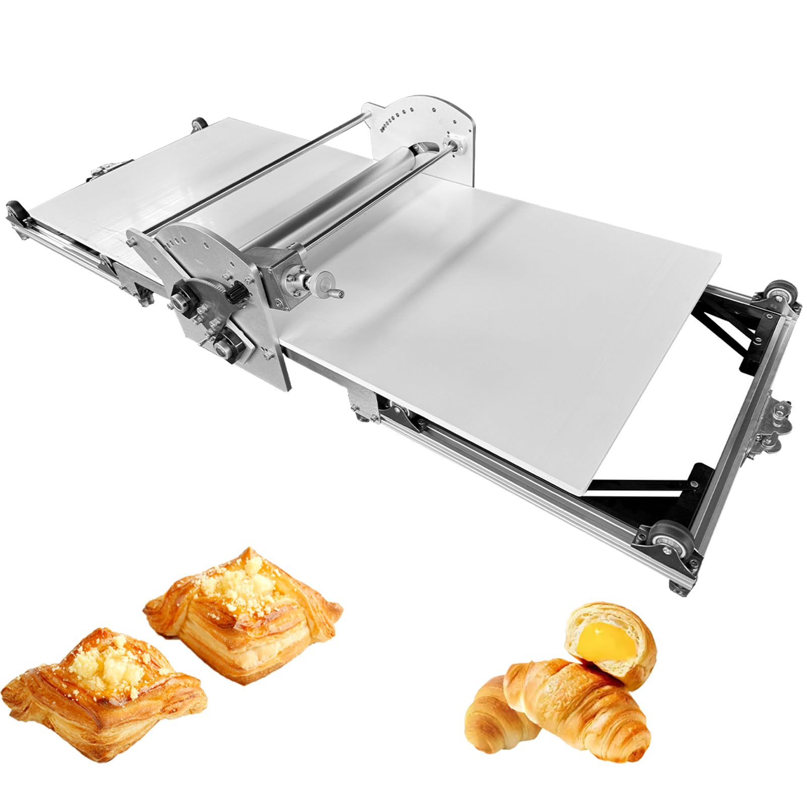 Ptatritious Multicolor Electric Croissant Dough Laminator, Folding Dough Sheeter, Commercial Dough Roller Sheeter, Baking Pastries And Bread, For Home And Commercial Bakeries