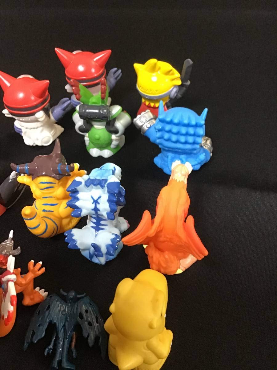 デジモンアドベンチャー 指人形 ソフビ フィギュアなど 34個 レトロ 20年前 デジモンアドベンチャー 指人形 ソフビ フィギュアなど 34個