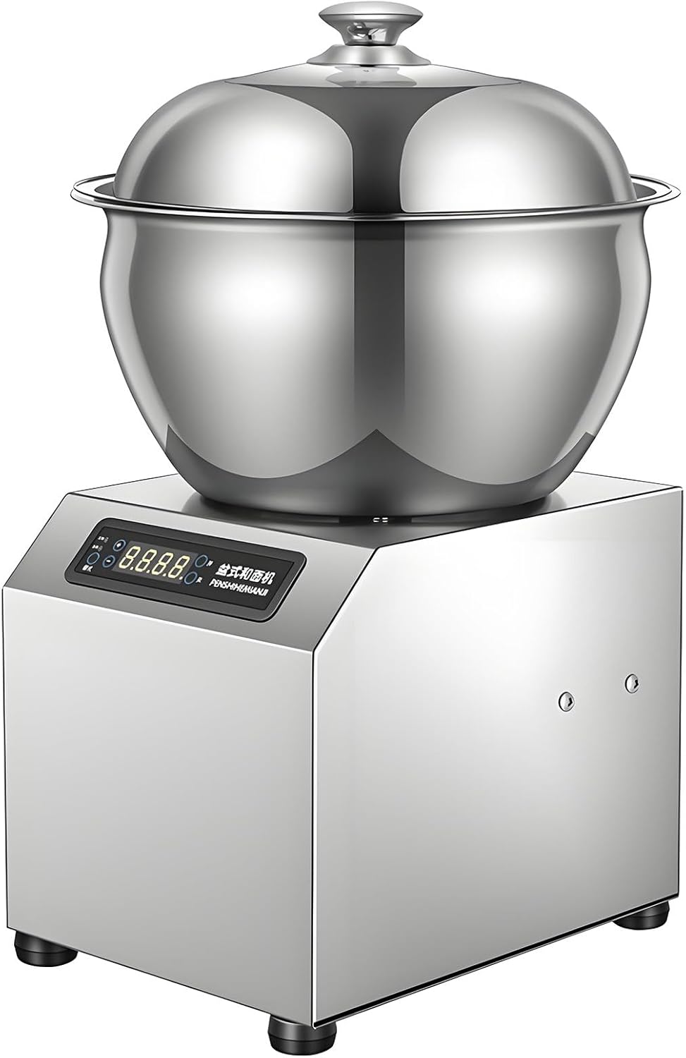 Commercial Dough Mixer 8KG/5KG - Heavy Duty Flour Mixing Machine with Touch Control & 0-30 Min Timer for Bakery, Pizza, Bread Dough - Ideal for Restaurants and Catering