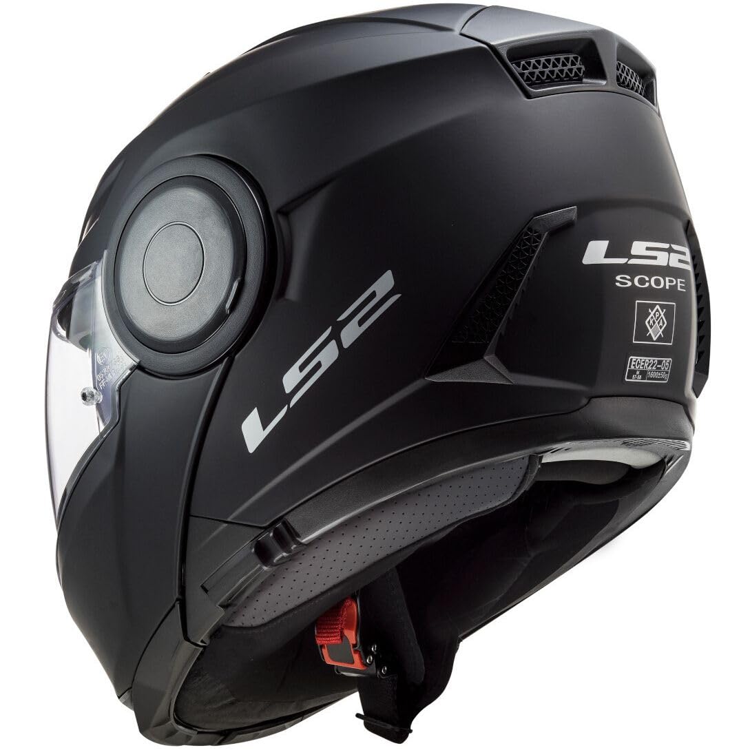 LS2, Casco Moto Modulare SCOPE SOLID Matt Black, XS