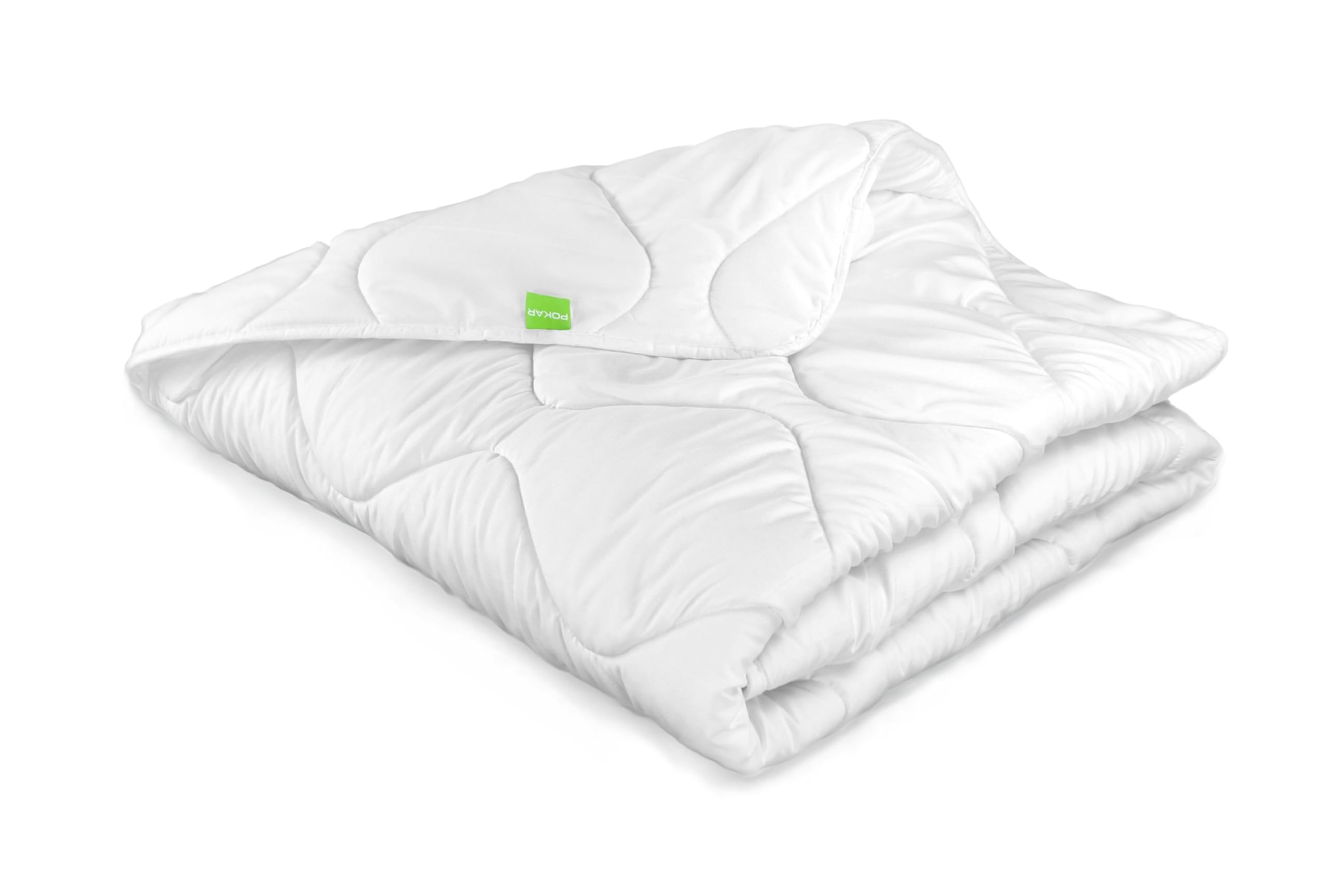 POKAR Edredón Nordico de Verano Cama Antiácaros Hipoalergénico 100% de Microfibra, 155 x 200 cm