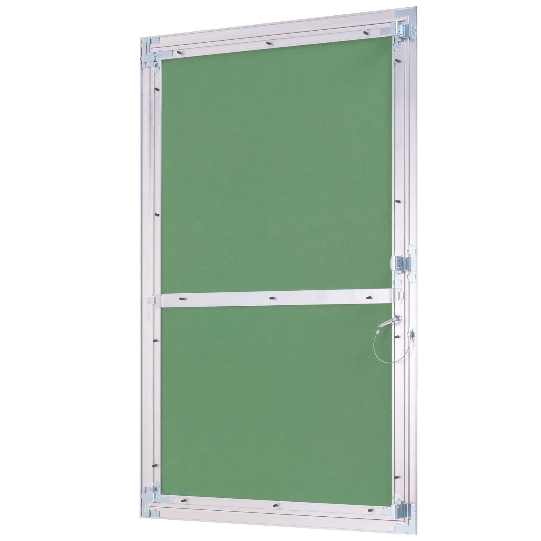 Revisionsklappe Trockenbau 600 x 1000 mm – Revisionstür - Wartungsklappe mit 12,5 mm imprägnierter GK-Einlage und Druckverschluss – aus korrosionsbeständigem Aluminium – befliesbar – MW multi werkzeug