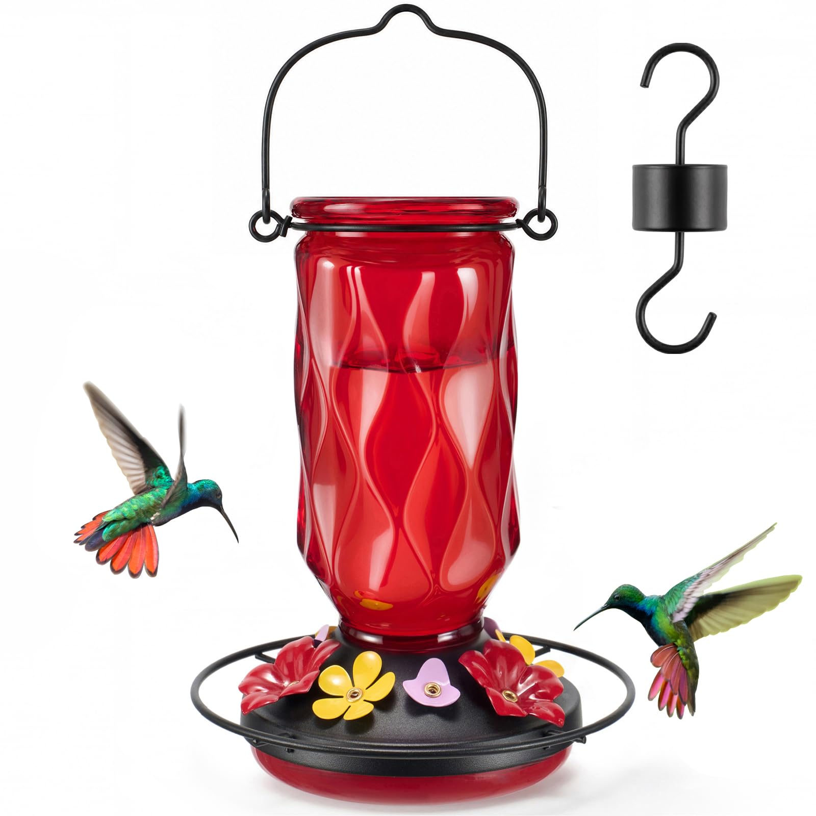 Kingsyard 20 oz Hummingbird Feeder