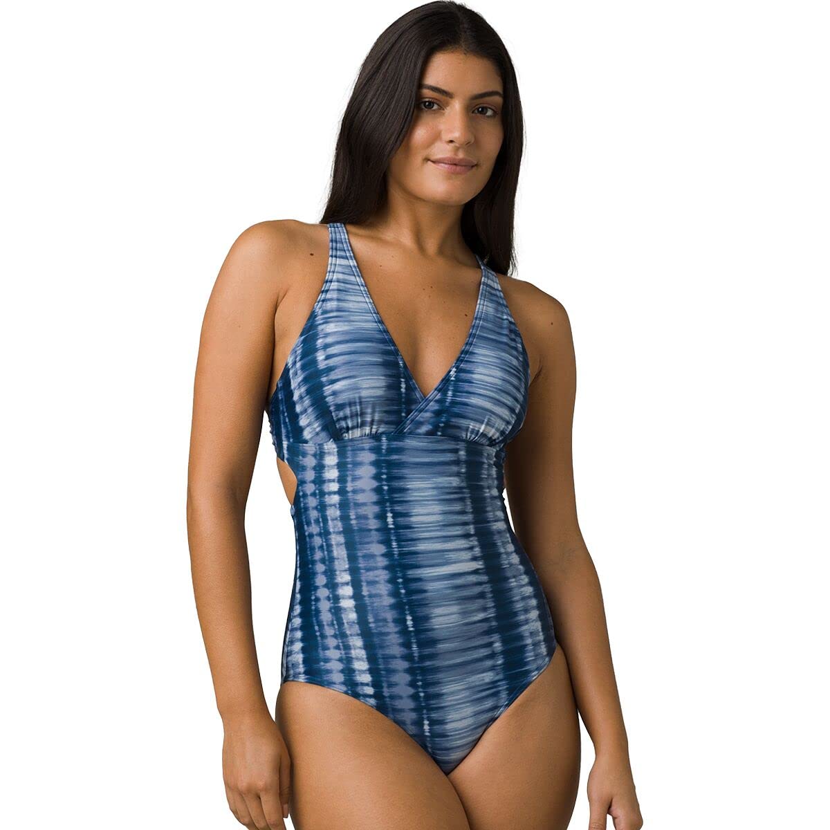prAna Atalia One-Piece Swimsuit - Women's Belize Hazy Days, XS