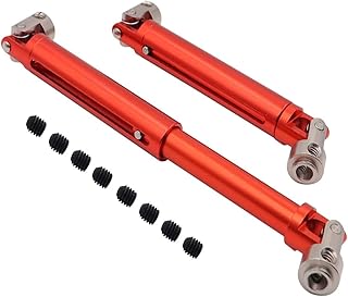 2pc Full Aluminum Redcat Gen7 Driveshafts Redcat Gen7 Pro Metal Driveshafts Redcat Everest Gen7 Sport Drive Shafts Upgrades Parts Red