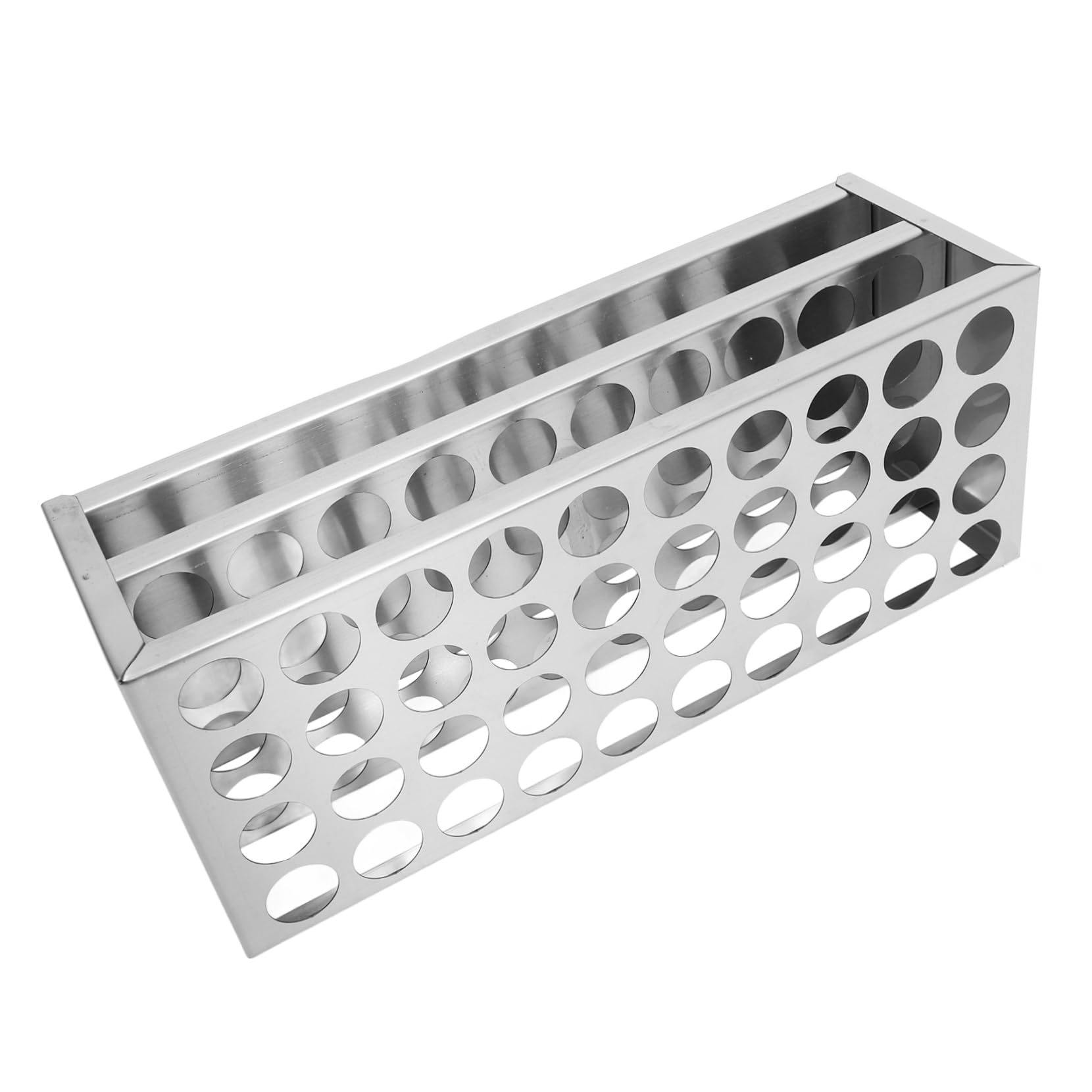 ULTECHNOVO 3piezas Soporte De Tubos De Ensayo De Inoxidable Rack De Laboratorio Resistente y Fácil De Limpiar Para Experimentos Laboratorio