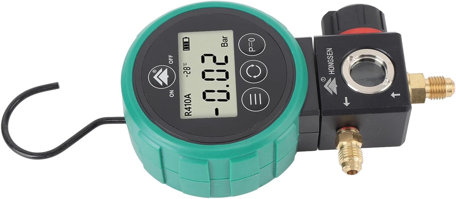Digital Refrigerating Fluid Pressure Stable and Practical HVAC Vacuum Tester for Technicians 1 Unit