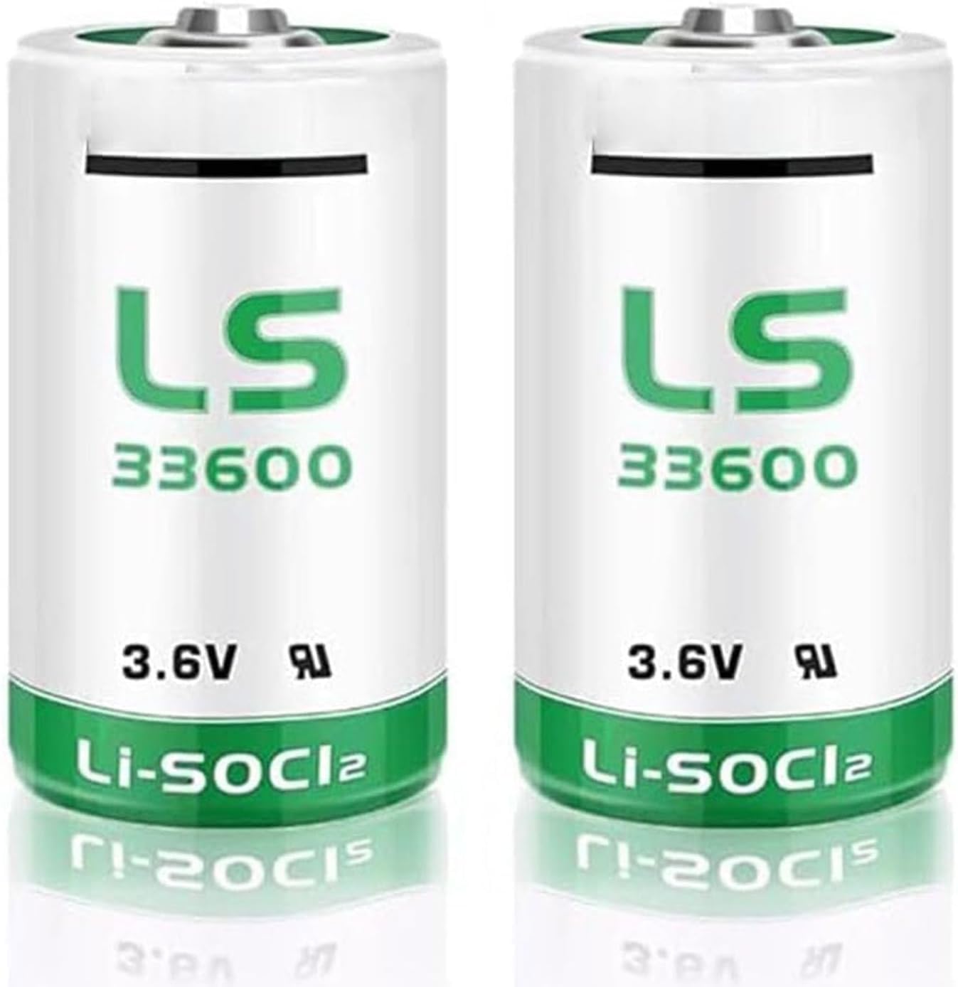 (2-Pack) LS33600 Battery 17000 mAh LS 33600 3.6V D-Cell Lithium Thionyl Chloride Battery-image-22